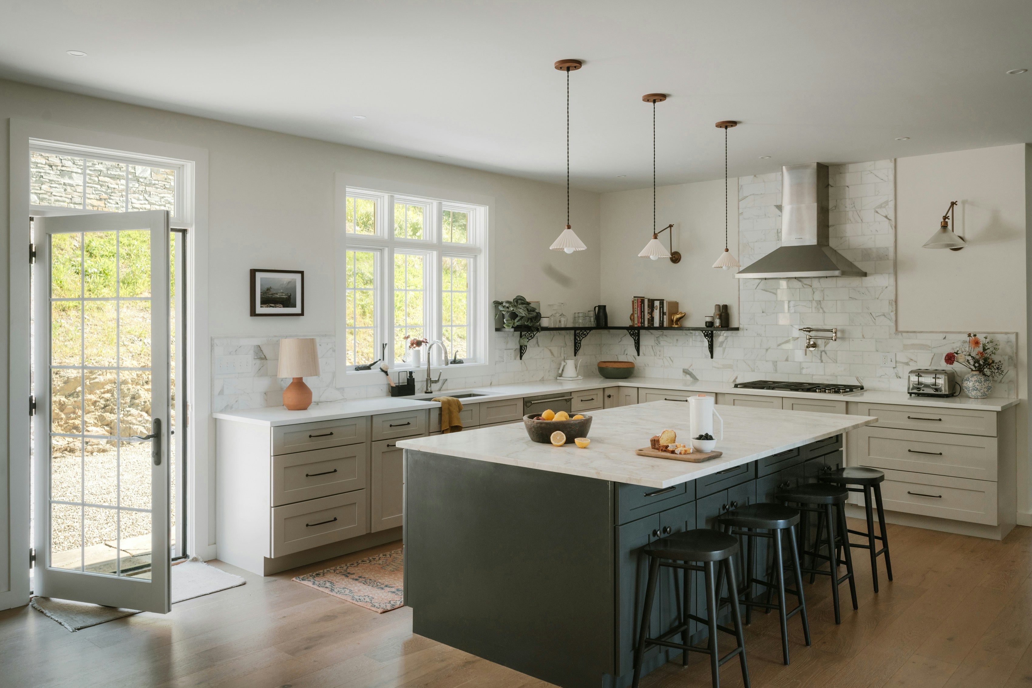 Professional cleaner carefully cleaning a home detail